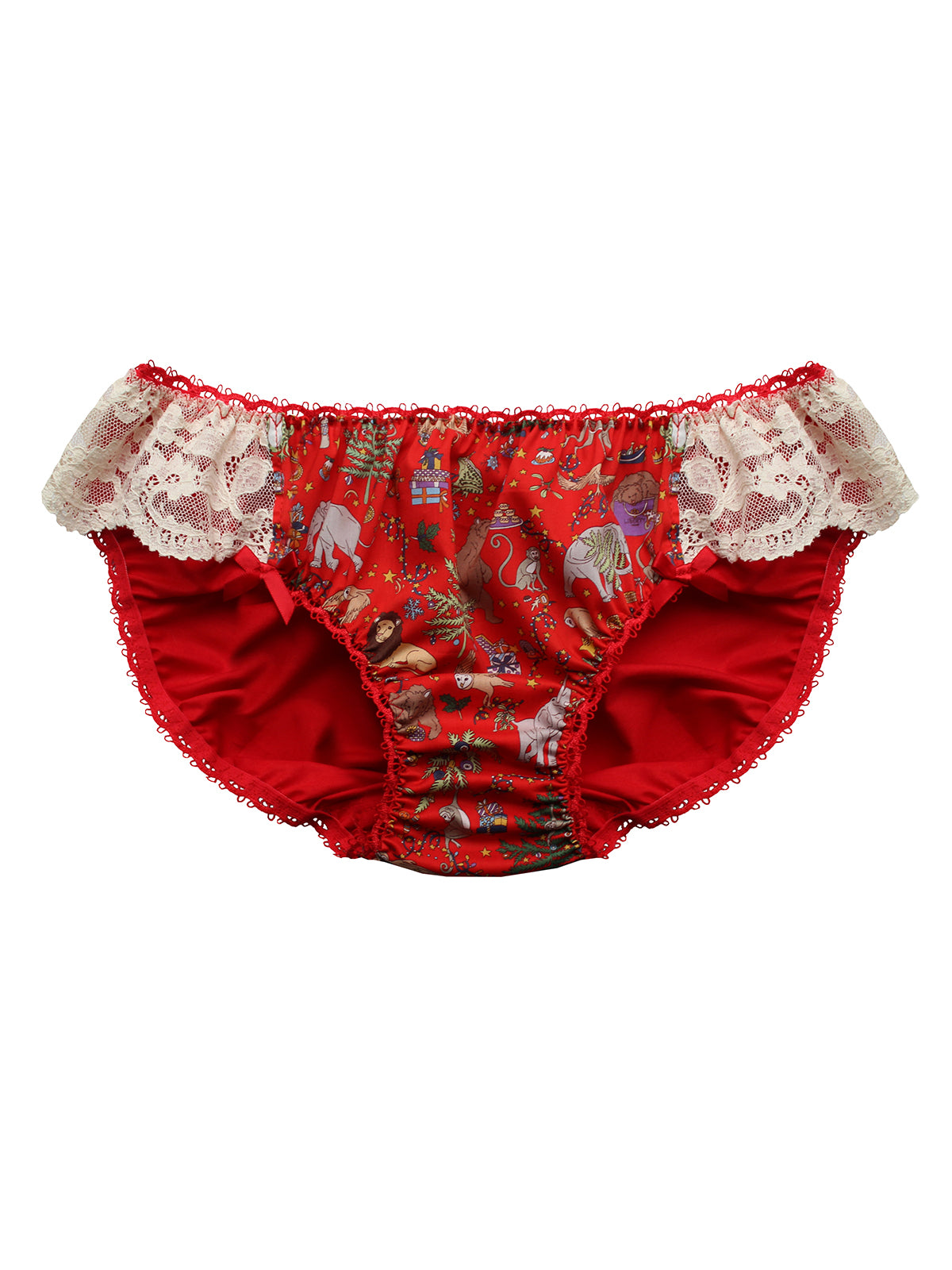 Joy Christmas Liberty Cotton Knicker