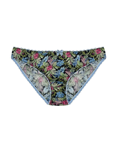 Fleur Blue Cotton Knicker