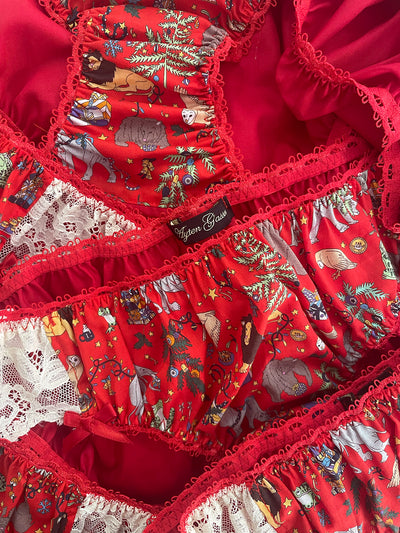 Joy Christmas Liberty Cotton Knicker