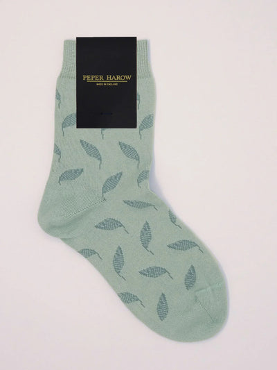 Peper Harow Leaf Mint Socks