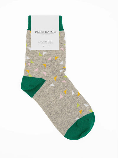 Peper Harow Trilateral Grey Socks